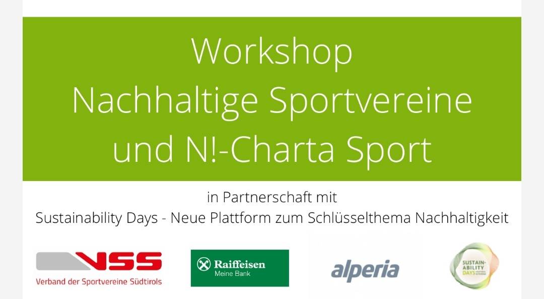  Sustainability Days: Nachhaltige Sportvereine – mit move4sustainability und der N!-Charta Sport
