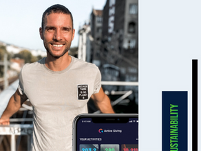  Active Giving – Die App für Klimaschutz und Sport / Interview mit Laurent Petit