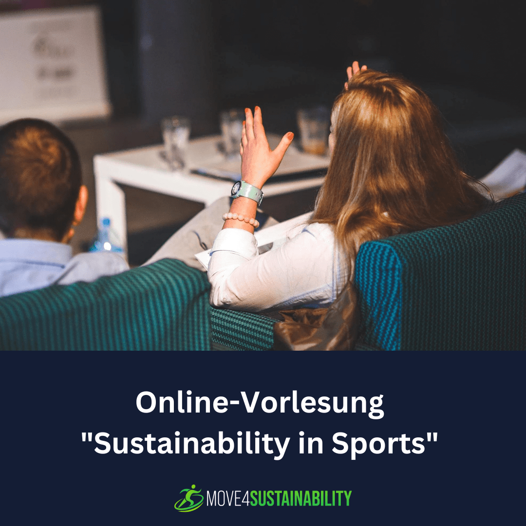  Online-Vorlesung “Sustainability in Sports”