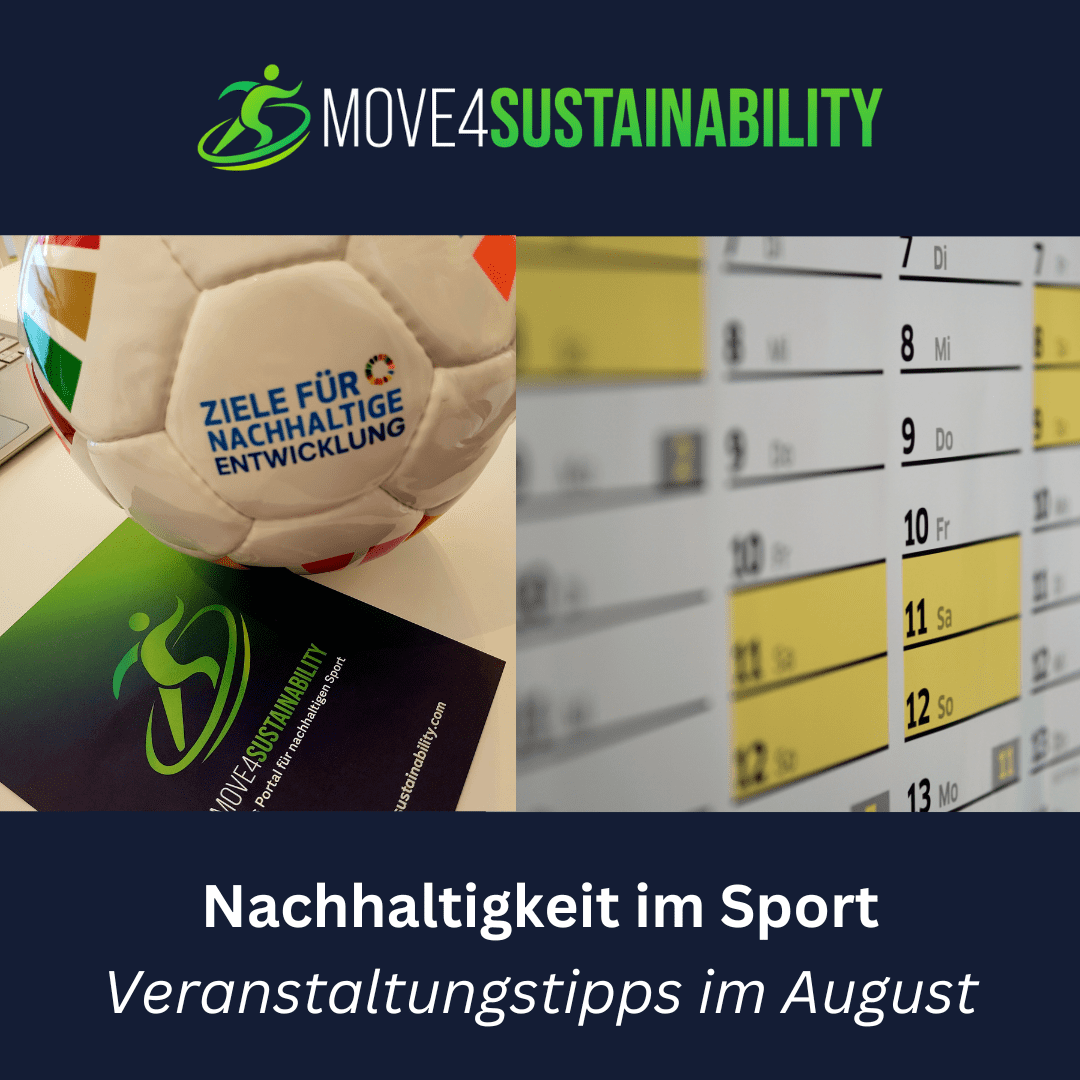  Nachhaltigkeit im Sport: Veranstaltungen im August