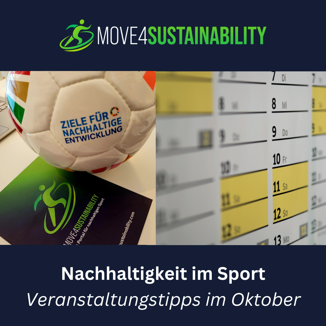  Nachhaltigkeit im Sport: Veranstaltungen im Oktober