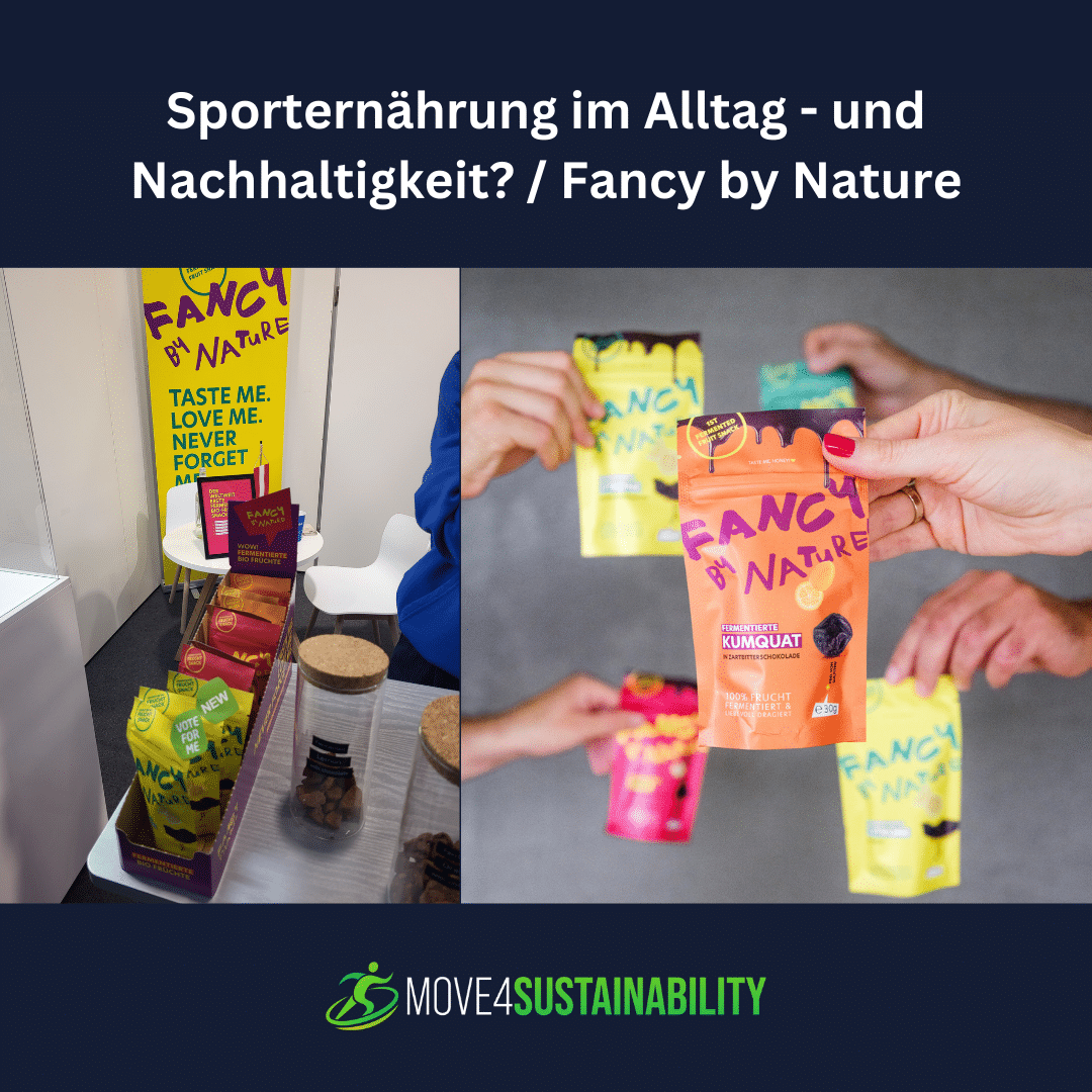 Sporternährung im Alltag – und Nachhaltigkeit? / Fancy by Nature
