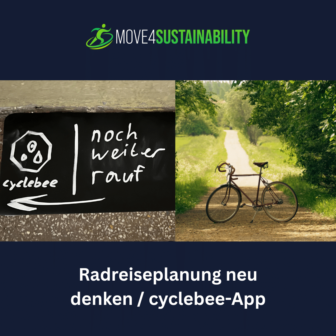 Radreiseplanung neu denken / cyclebee-App